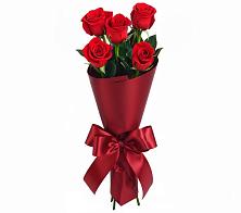 Букет 5 Красных роз Эдлесс Лав в Чечулино