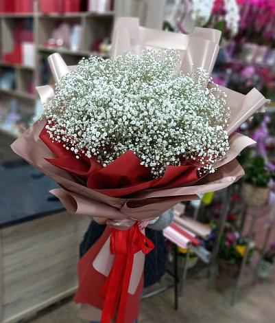 Букет цветов из: Гипсофила в Чечулино