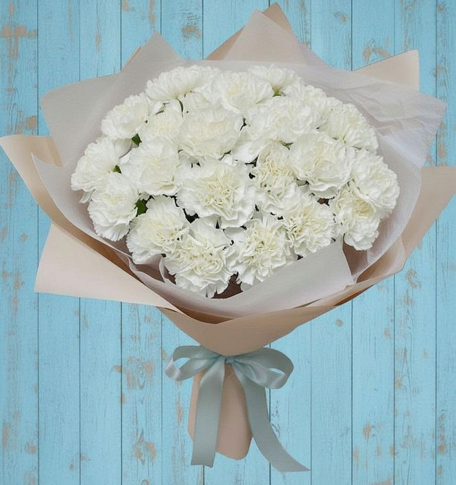 Букет цветов из: Гвоздики в Чечулино