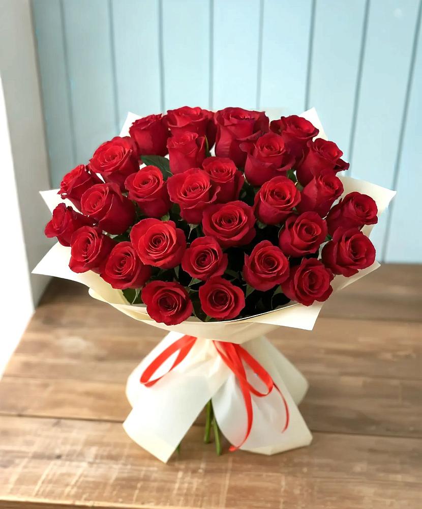 Букет 29 Красных роз в Чечулино