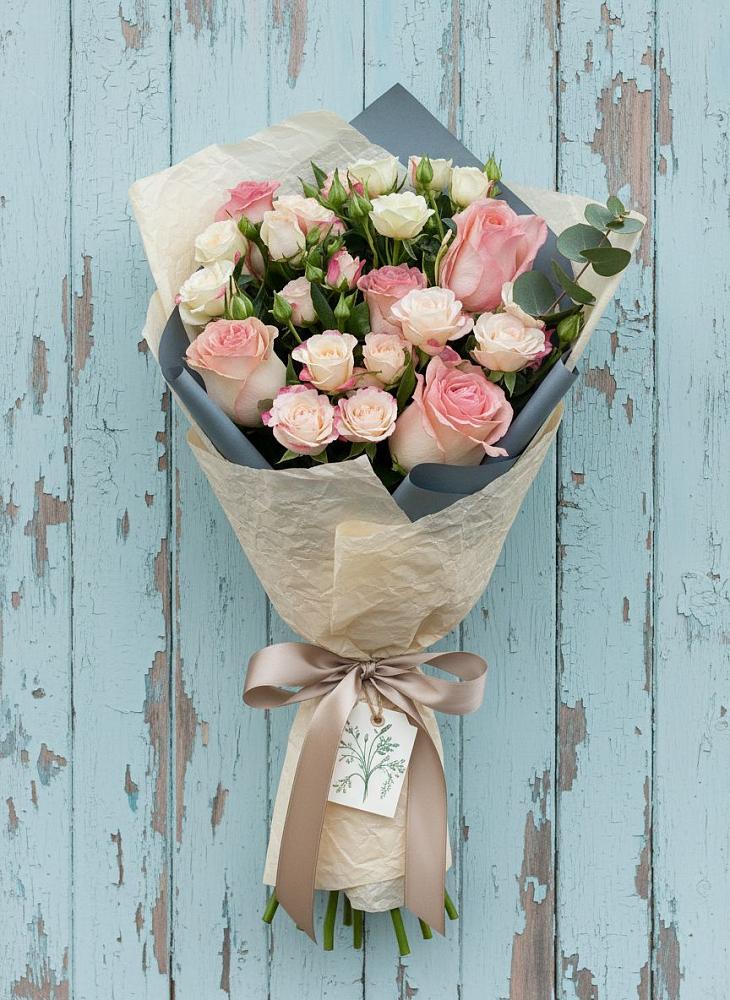 Букет цветов из: Розы в Чечулино