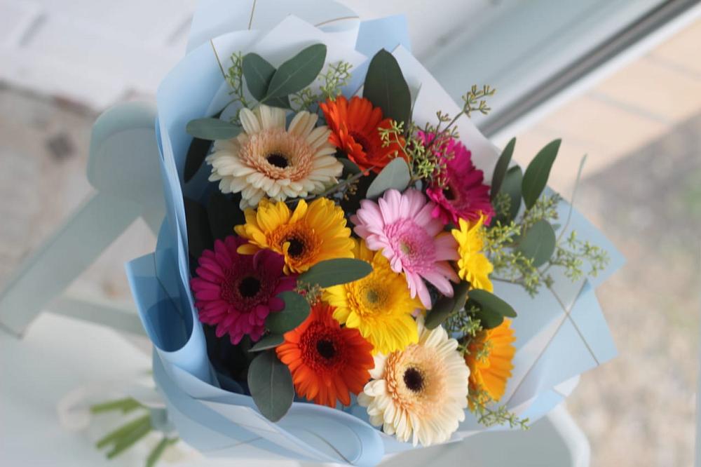 Букет цветов из: Герберы в Чечулино