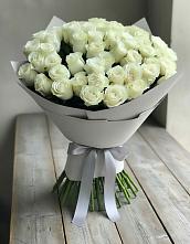 Букет 35 Белых роз в Чечулино
