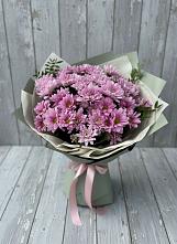 Букет цветов из:  Хризантемы в Чечулино