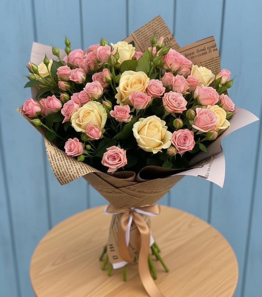 Букет цветов из: Розы в Чечулино