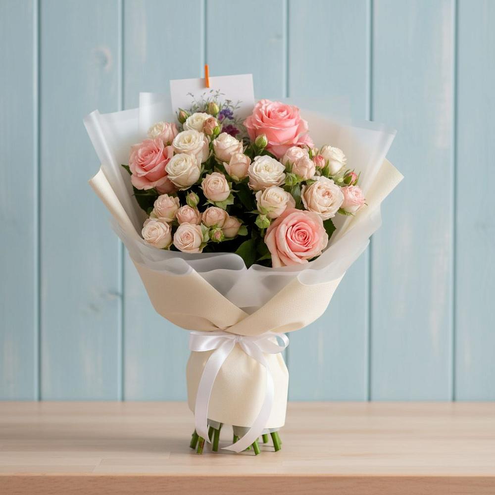 Букет цветов из: Розы в Чечулино