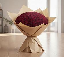 Букет 101 Красная роза в Чечулино