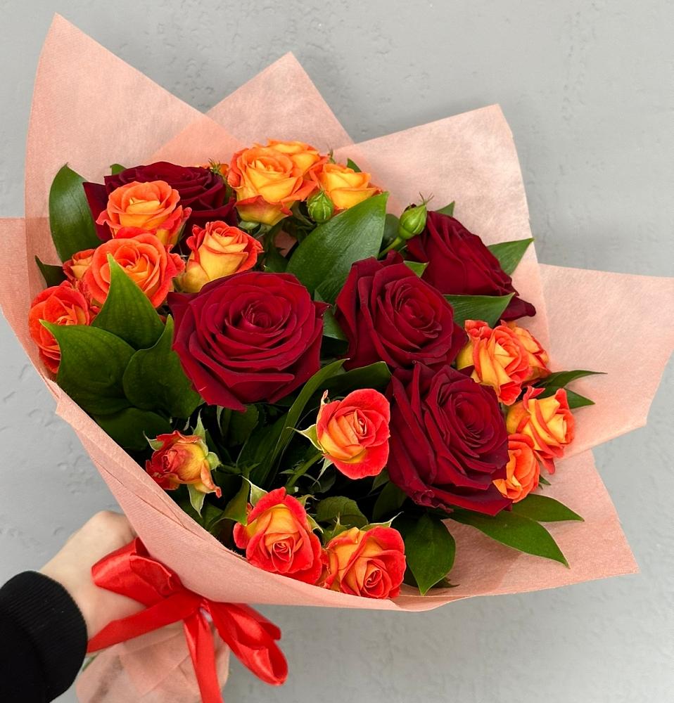 Букет Любовь и восторг в Чечулино