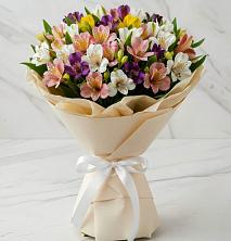 Букет цветов из:  Альстромерии в Чечулино