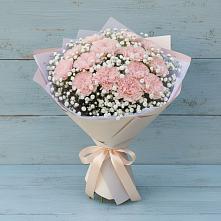 Букет цветов из:  Гвоздики в Чечулино