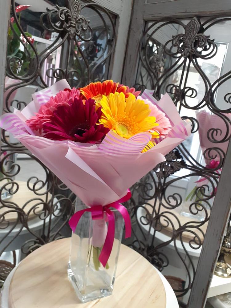 Букет цветов из: Герберы в Чечулино