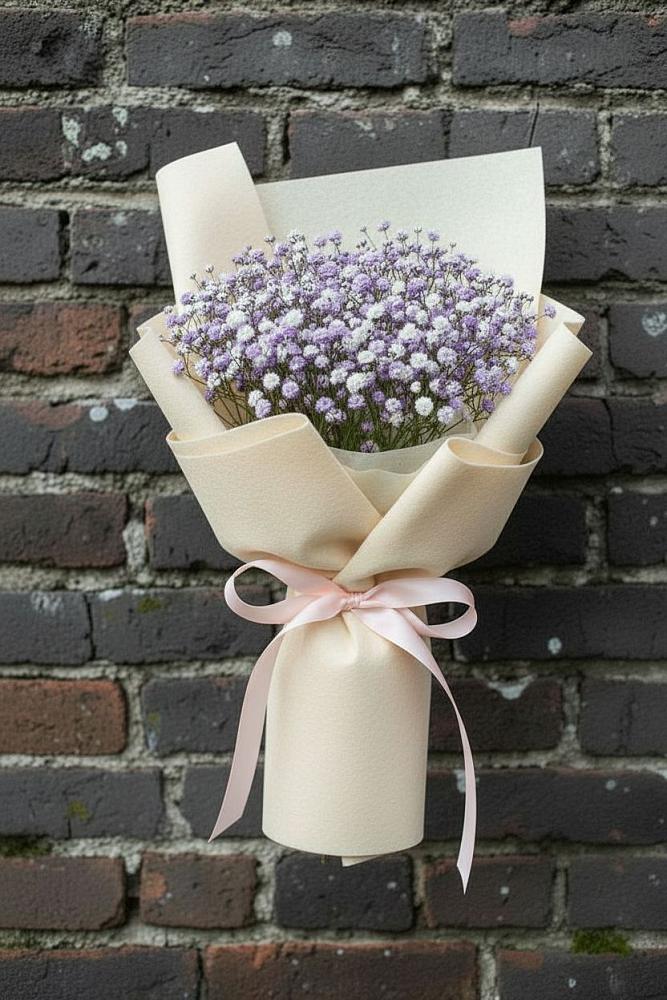 Букет цветов из: Гипсофила в Чечулино