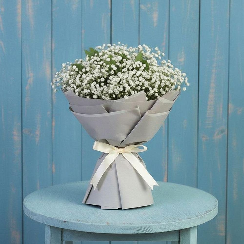 Букет цветов из: Гипсофила в Чечулино