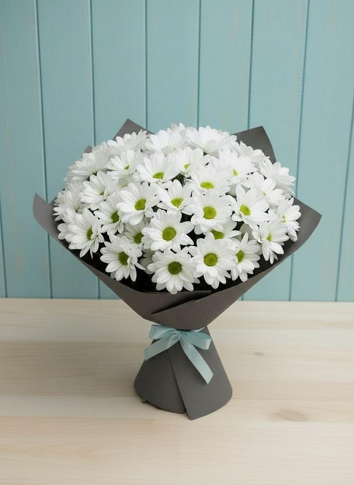 Букет цветов из: Хризантемы в Чечулино