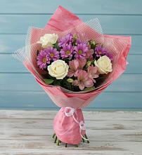 Букет цветов из:  Герберы в Чечулино