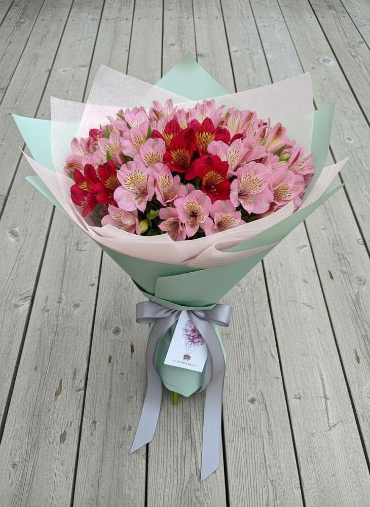 Букет цветов из: Альстромерии в Чечулино