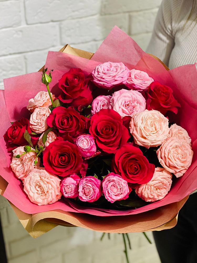 Букет цветов из: Розы в Чечулино