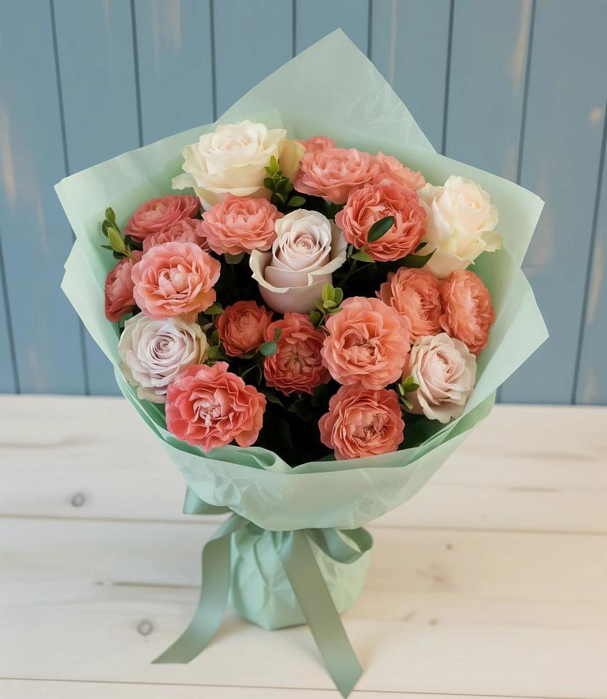 Букет цветов из: Розы в Чечулино