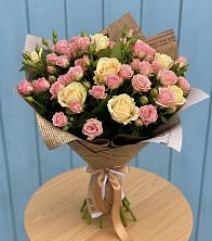 Букет цветов из:  Розы в Чечулино
