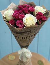 Букет цветов из:  Розы в Чечулино
