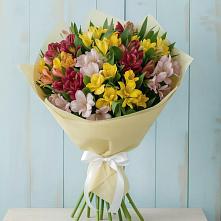 Букет цветов из:  Альстромерии в Чечулино