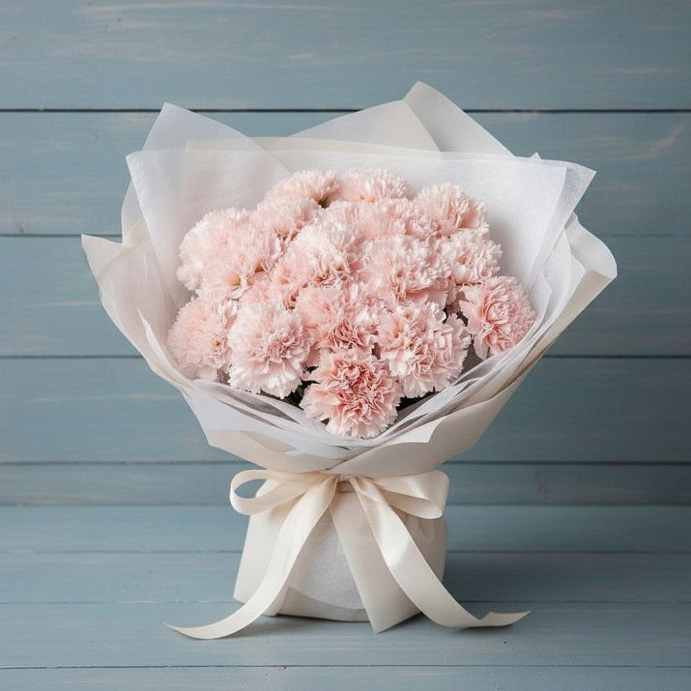 Букет цветов из: Гвоздики в Чечулино