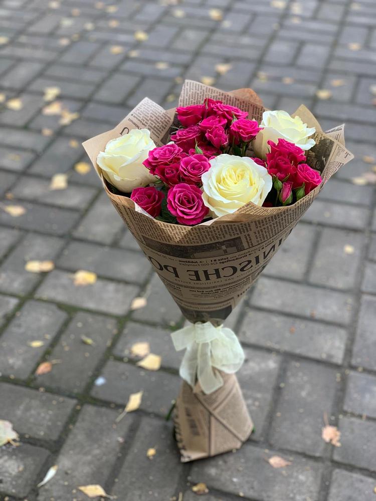 Букет цветов из: Розы в Чечулино