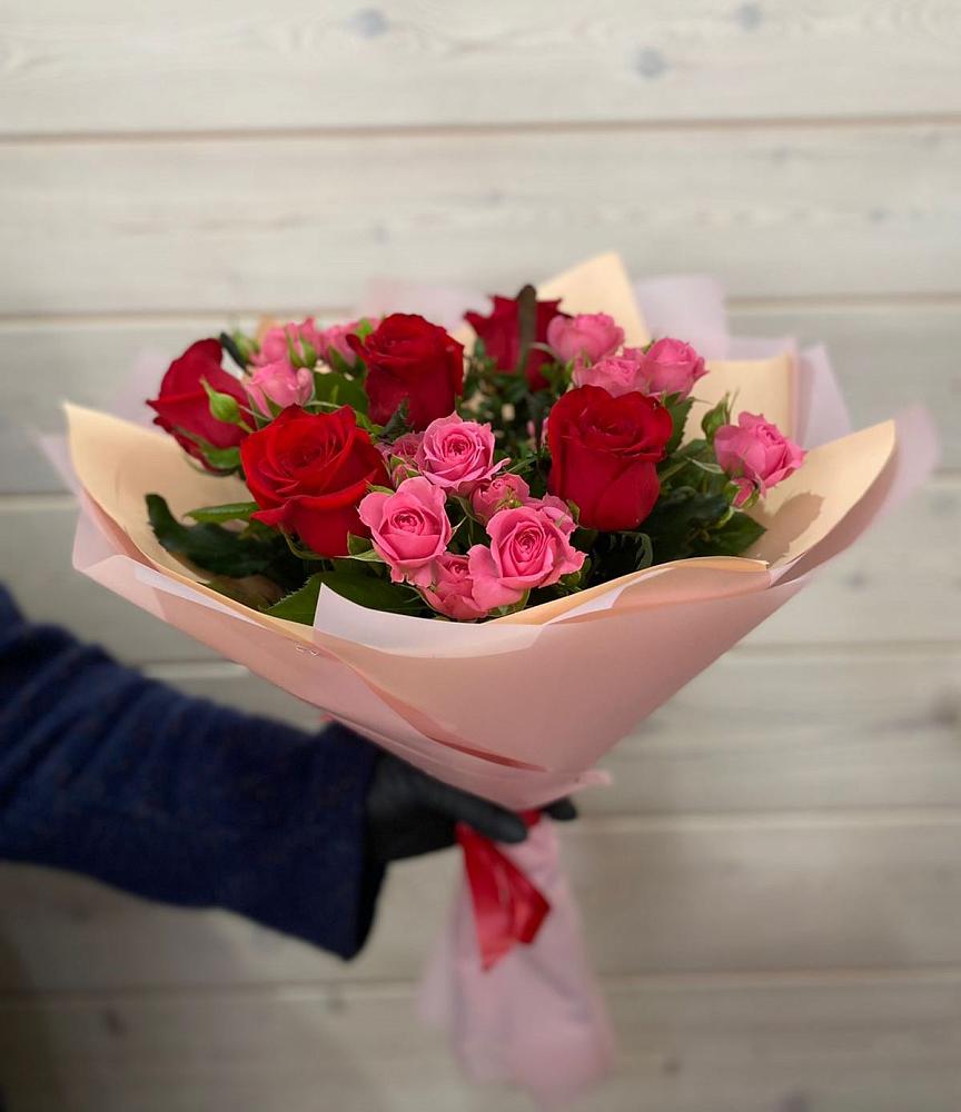 Букет цветов из: Розы в Чечулино