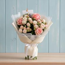 Букет цветов из:  Розы в Чечулино