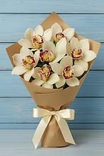 Букет цветов из:  Орхидеи и Розы в Чечулино